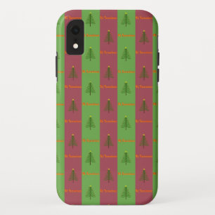 Old World Christmas Tree Muster Evergreen Case-Mate iPhone Hülle