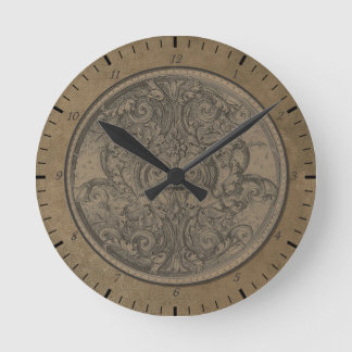 Old World Clocks-Cool Wall Clocks Runde Wanduhr