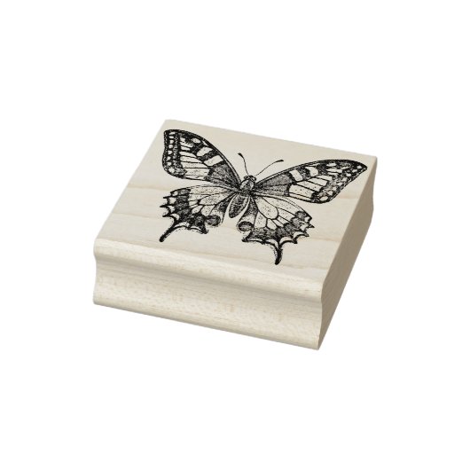Old World Frack Butterfly Gummistempel (Stempel)