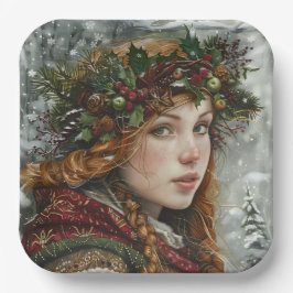 Old World Lady Pappteller