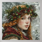 Old World Lady Poster (Vorne)