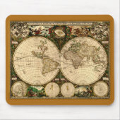Old World Map Mousepad (Vorne)