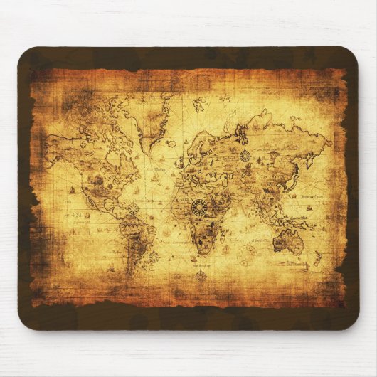 Old World Map Mousepad (Vorne)
