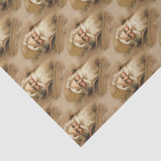 Old World Santa Claus - Gewebepapier Seidenpapier (Ausschnitt)