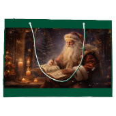 Old World Santa Große Geschenktüte (Rückseite)