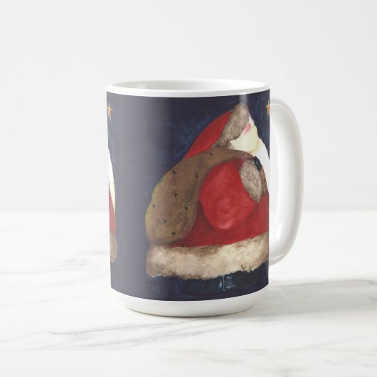 Old World Santa Tasse - Blau (VorderseiteRechts)