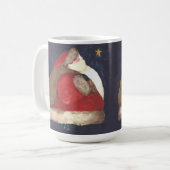Old World Santa Tasse - Blau (Vorderseite Links)