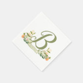 Old World Shakespeare | Fairytale Monogram Serviette (Ecke)
