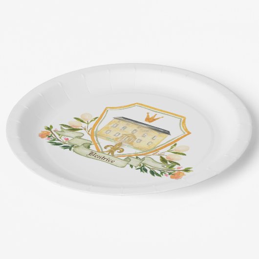 Old World Shakespeare | Fairytale Pappteller (Schrägansicht)