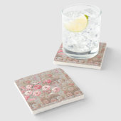 Old world stone trivet steinuntersetzer (Seitenansicht)