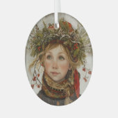 Old World Winter Child Ornament Aus Glas (Vorderseite links)