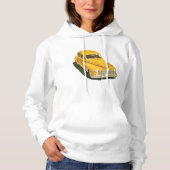 Old Yellow Car Womens Hoodie (Vorderseite)