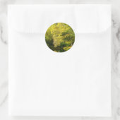 Old Yew Trees Classic Round Sticker (Tasche)