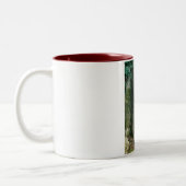 Old Yew Trees Zweifarbige Tasse (Links)