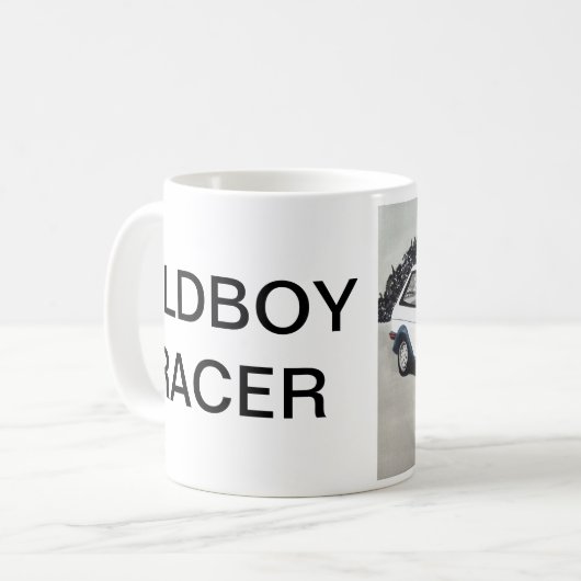 OLDBOY RACER-TASSE KAFFEETASSE (Vorderseite Links)