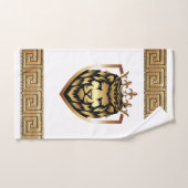 Olde English Royal Lion Designer Badhandtuch Set (Handtuch)
