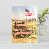 Olde glory einladung (Stehend Vorderseite)