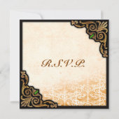 Olde New Orleans (Antwort auf Hochzeiten) Einladung (Rückseite)