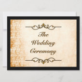 Olde New Orleans (Einladung zur Hochzeit) Einladung (Rückseite)