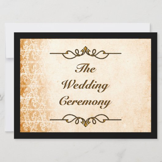 Olde New Orleans (Einladung zur Hochzeit) Einladung (Rückseite)