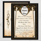 Olde New Orleans (Einladungsvorlage) Einladung (Vorne/Hinten)