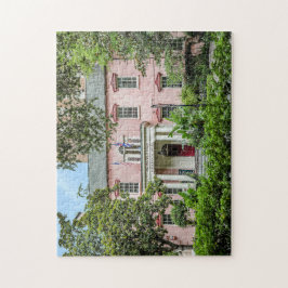 Olde Pink House Savannah Sehenswürdigkeit Foto Puz Puzzle