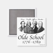 Olde School Magnet (Vorderseite/Rückseite)