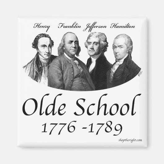 Olde School Magnet (Vorne)
