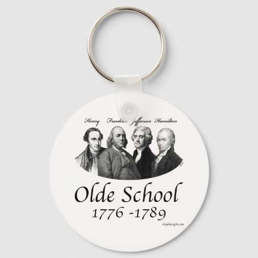 Olde School Schlüsselanhänger (Vorderseite)
