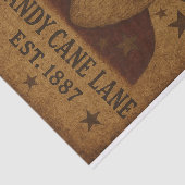 Olde St Nick Zuckerstangen Seidenpapier (Ausschnitt)
