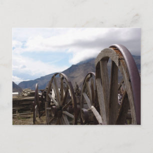 Olde Town in Cody, Postkarte