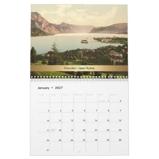 Olde Weltsichten 2015 von Oberösterreich Kalender (Jan 2027)