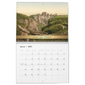Olde Weltsichten der schottischen Schlösser Kalender (Mär 2027)