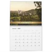 Olde Weltsichten der schottischen Schlösser Kalender (Jan 2027)