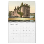 Olde Weltsichten der schottischen Schlösser Kalender (Feb 2027)