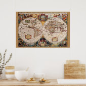Olde World 36 x 24 Poster (Küche)