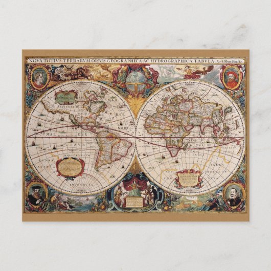 Olde World Postcard Postkarte (Vorderseite)