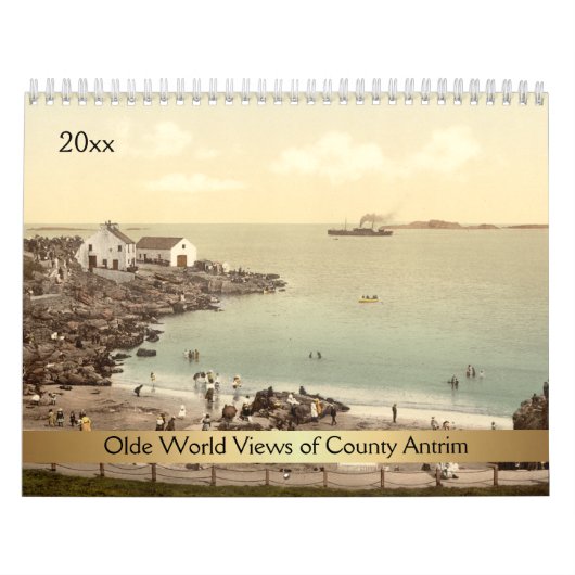 Olde World Views of Landkreis Antrim Kalender (Titelbild)