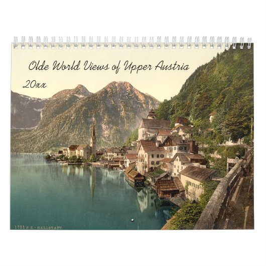 Olde World Views of Upper Austria Kalender (Titelbild)