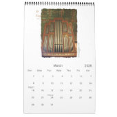 Olde Worlde Pipe Orgel Kalender (Mär 2026)