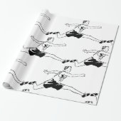 Olden Days Hurdler Geschenkpapier (Ungerollt)