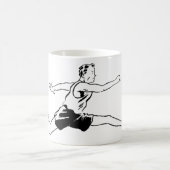 Olden Days Hurdler Kaffeetasse (Mittel)