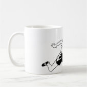 Olden Days Hurdler Kaffeetasse (Links)