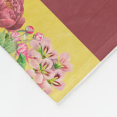 Olden Days-Phoebe-Stoff Fleecedecke (Ecke)