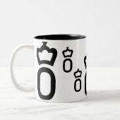 Oldenburg-Kaffee-Tasse Zweifarbige Tasse (Links)