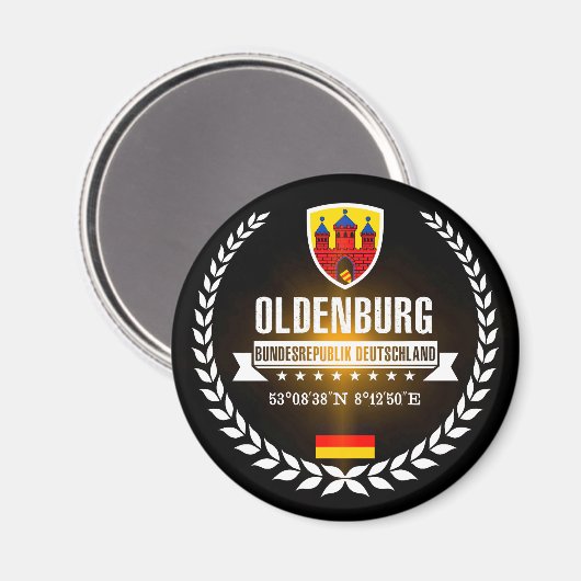 Oldenburg Magnet (Vorderseite/Rückseite)