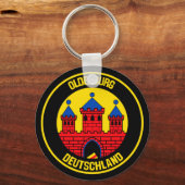 Oldenburger RundEmblem Schlüsselanhänger (Vorderseite)