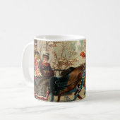 Older and Younger Sisters Ride - Mary Evans Kaffeetasse (Vorderseite Links)