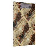 Older and Younger Sisters Ride - Mary Evans Klemmbrett (Rechts)