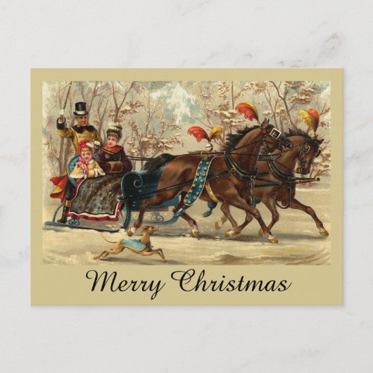 Older and Younger Sisters Ride - Mary Evans Postkarte (Vorderseite)